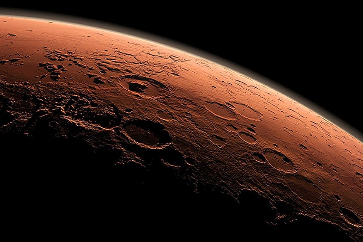Уфолог показал снимок, на котором запечатлено лицо на Марсе