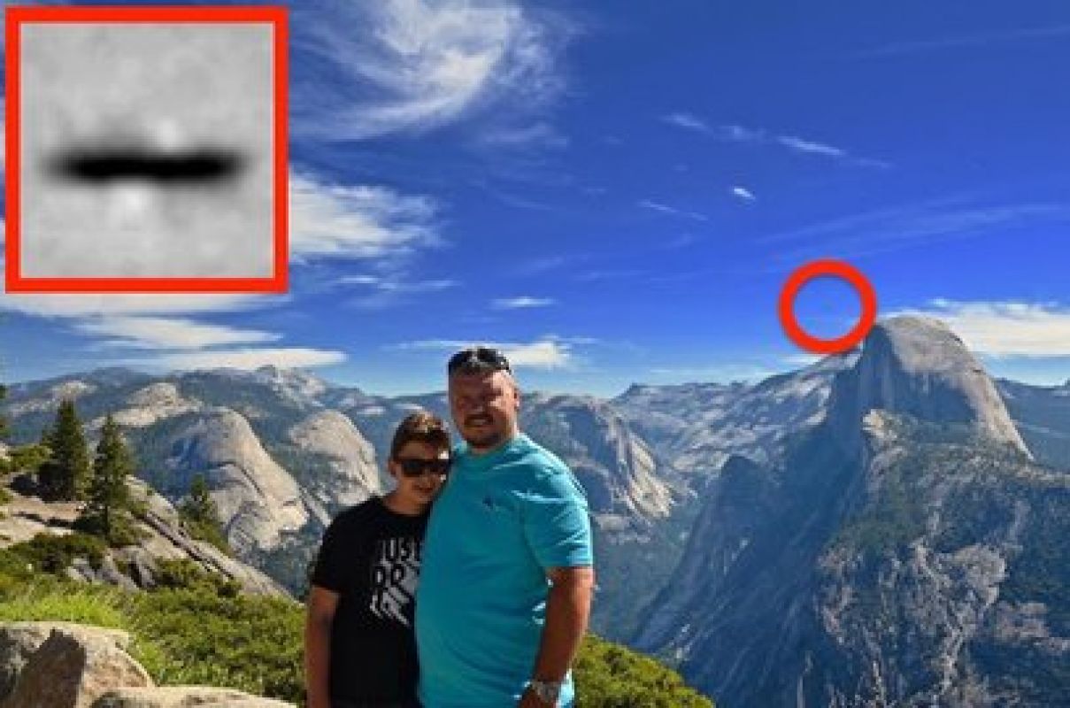 В Калифорнии супружеская пара случайно сняла НЛО и заинтересовала учёных, фото