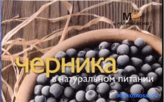 Черника — Кулинарный сонник Черника — Кулинарный сонник
