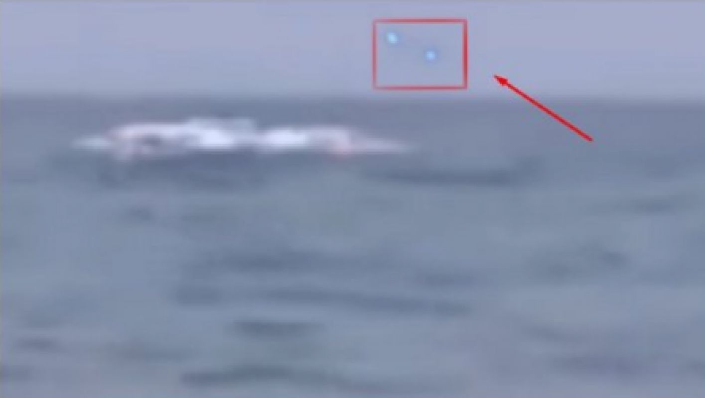 Два НЛО появились в Одессе над Чёрным морем и, возможно, искали утонувших там пришельцев