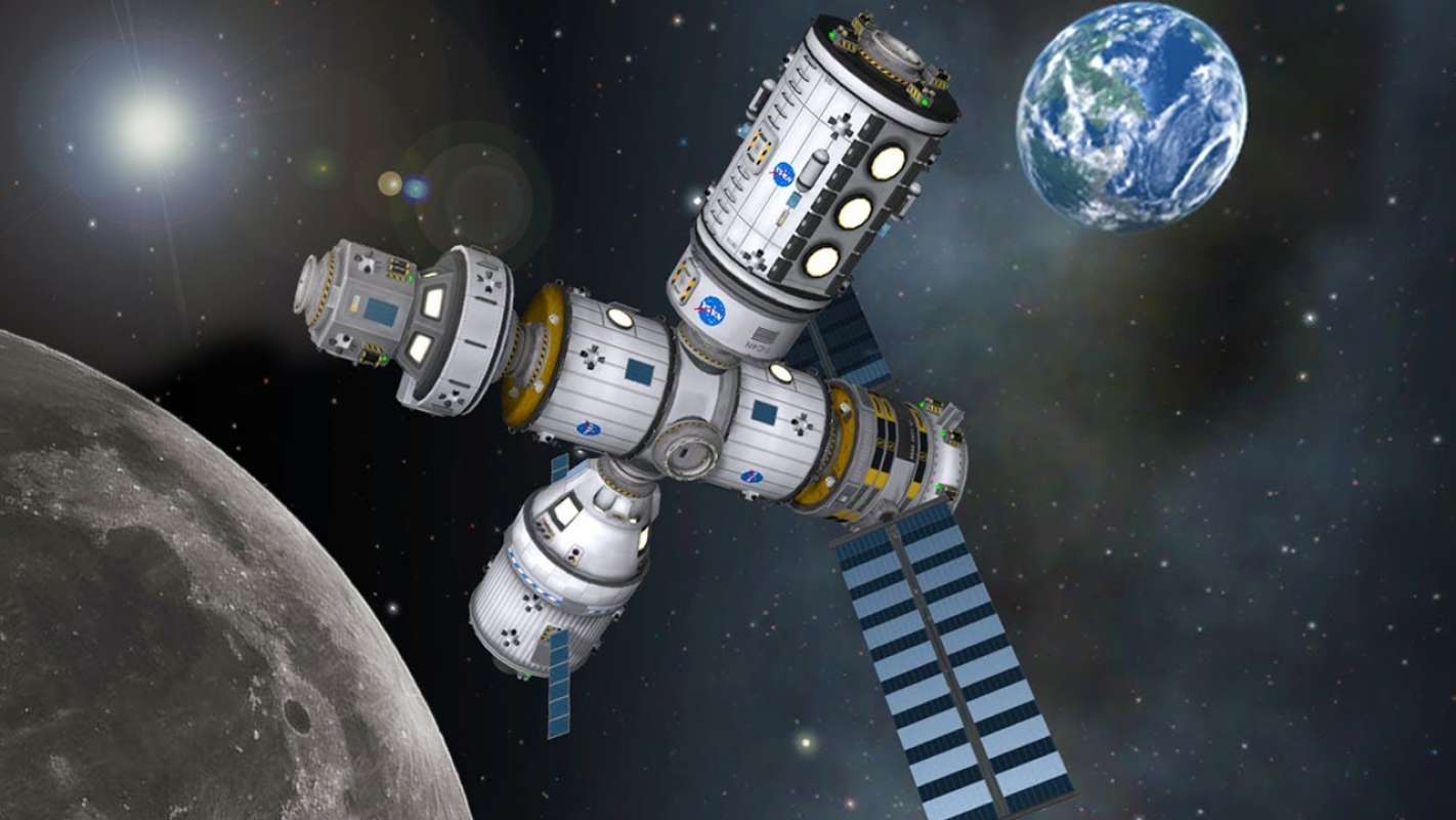Миркосмоса ру на 2024 год. Deep Space Gateway станция. Окололунная станция Deep Space Gateway. Лунная орбитальная станция России. Международная Лунная орбитальная станция.