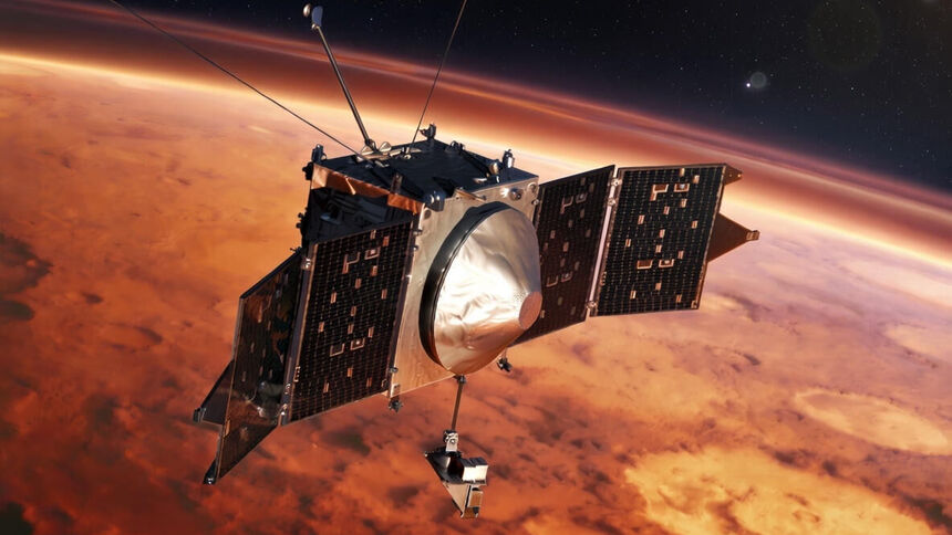 Загадка: зонд НАСА внезапно замолчал на орбите вокруг Марса