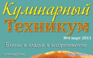 Масленица — Кулинарный сонник Масленица — Кулинарный сонник