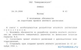 Приказ — Сонник Странника Приказ — Сонник Странника