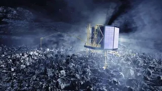 Высадка на комету прошла успешно