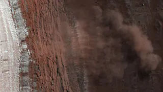 На Марсе облачная погода