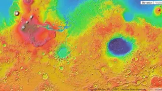 Карта Марса