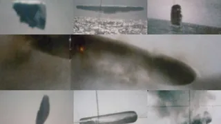 Снимки ВМС США с неопознанными летающими объектами