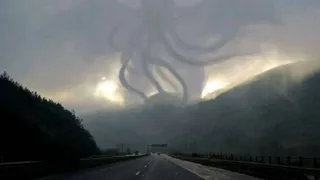 В определенном отрезке шоссе Тракия обычный водитель сфотографировал инопланетного обитателя 