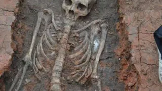 В непосредственной близости от Аркаима обнаружили скелет человека с вытянутой формой черепа