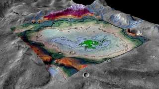 В далеком прошлом на Марсе существовали озера