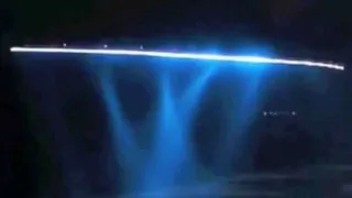 НЛО над ночным Австралийским побережьем