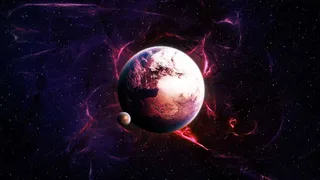 Бомбардировка Земли лучами гамма-всплеска