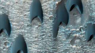 Дюны паразительной красоты на Марсе