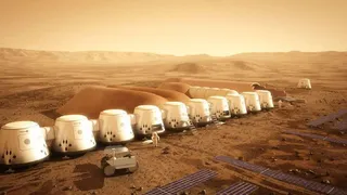 Б.Олдрин разработал реальный проект колонизации «ржавой планеты»