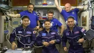 8 сентября экипаж Международной космостанции даст интервью журналистам с орбиты