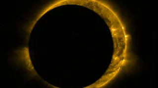 Космический зонд «Проба 2» сфотографировал скрытое тенью Луны Солнце