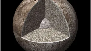 Кора Луны максимально пористая