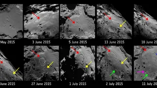 Комета «Чурюмова-Герасименко» видоизменяется на глазах у «Розетты»