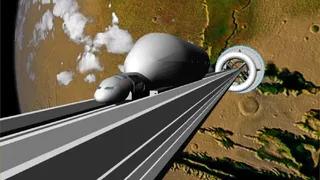 Лифт в космос планирует построить Япония