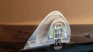 Представители НАСА определились с проектом марсианского дома для колонизаторов