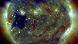 Геомагнитная буря и северное сияние 