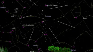 Метеоритный поток «Тауриды» и не только ожидает жителей Латвии