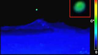 Реагирующие на тепло видеокамеры засняли НЛО над вулканом Этна