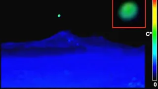 Реагирующие на тепло видеокамеры засняли НЛО над вулканом Этна