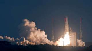 Ракетный носитель «Ariane-5» успешно стартовал с космодрома в Куру