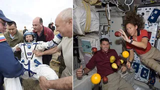 Крис Хэдфилд, Скотт Паразински, Боб Кербим и Ли Со Ен рассказали о работе в космосе 