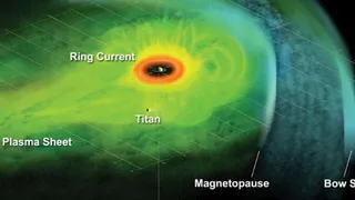 Энцелад определенным образом влияет на магнитосферу Сатурна 