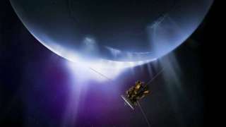 19.12.15 «Cassini» последний раз сблизится с Энцеладом (спутником Сатурна)