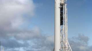 Видео приземления ступени ракетного носителя «Falcon 9»