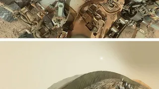 «Curiosity» снял селфи на фоне песчаных марсианских дюн 