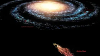 На Млечный путь надвигается гигантское газовое облако
