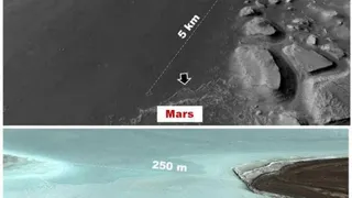 На Марсе обнаружены следы новых древних обитаемых озер 