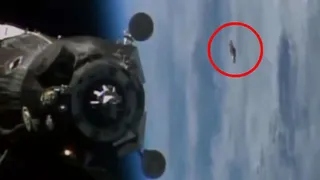 Видео: возле МКС опять пролетело НЛО