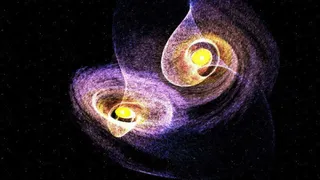 «Хаббл» сфотографировал крупнейшее во Вселенной космическое «ДТП» 