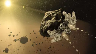 Ученые NASA планируют сделать из астероида космический корабль