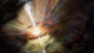 Астрономы впервые увидели поглощение холодного газа черной дырой