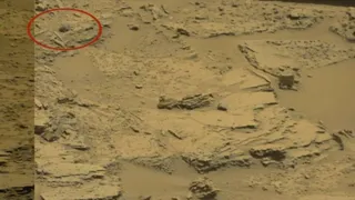 На Марсе обнаружен череп йети
