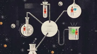 Неожиданный эксперимент на МКС