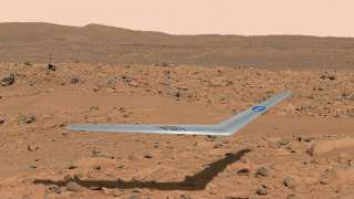 БПЛА  для полетов на Марсе прошел первые проверки в воздухе