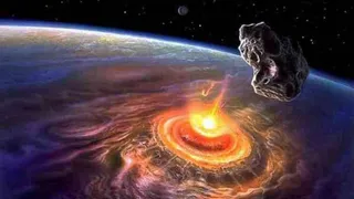 Астероид истребил популяции животных и растений