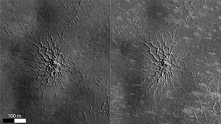 Тайна марсианских "паучков"