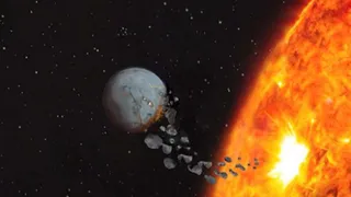 Двойник Солнца поглощает планеты