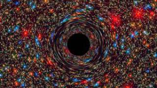 Обнаружены огромные черные дыры в отдаленных галактиках