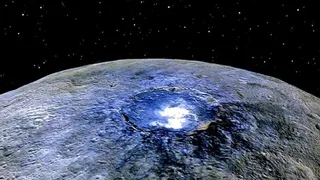 Астрономы НАСА смогли сделать снимки Цереры в лучах Солнца