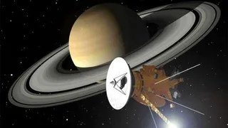 Зонд Cassini с Сатурна передал уникальную информацию о магнитных полях